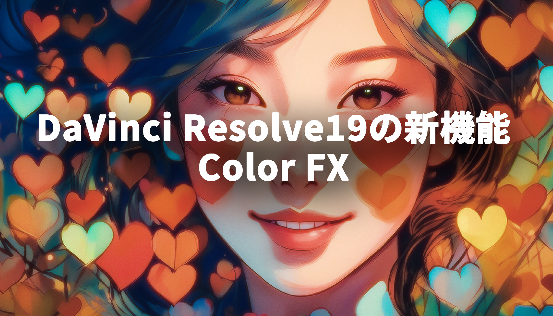 DaVinci Resolve19の新機能 Color FX