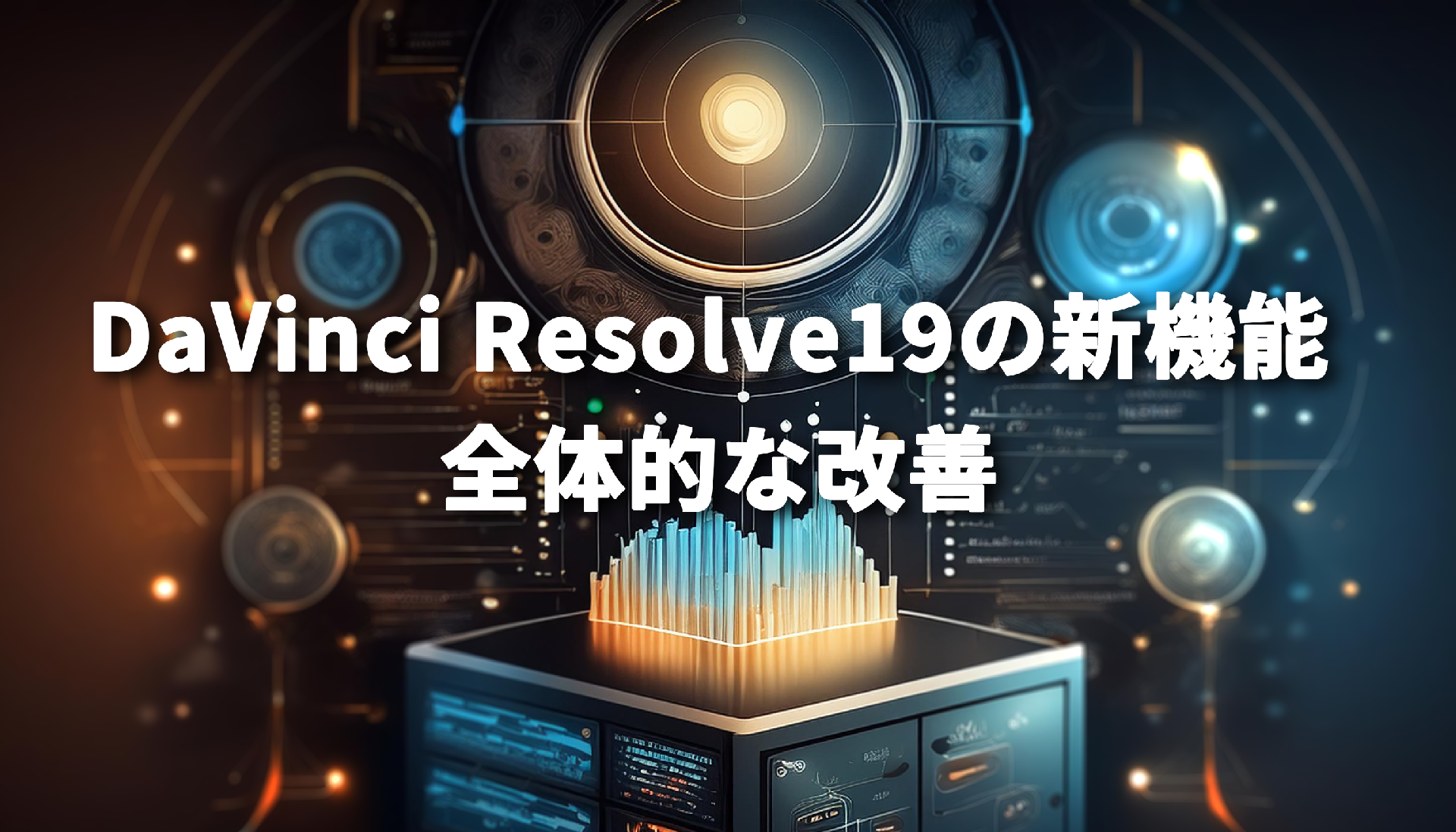 DaVinci Resolve19の新機能 全体的な改善