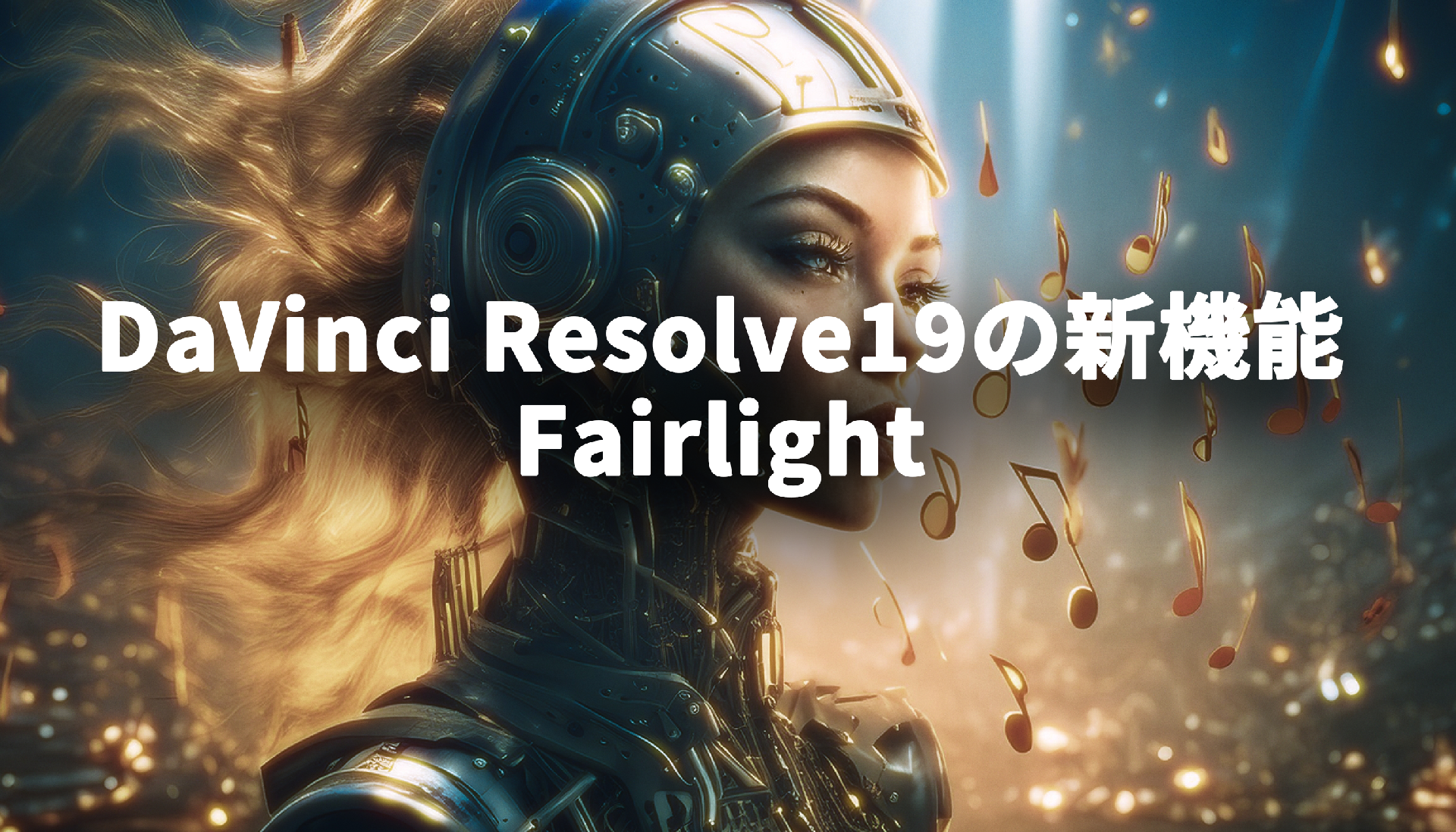 DaVinci Resolve19の新機能 Fairlight