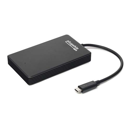 Plugable Thunderbolt 3 NVMe SSD ドライブ – 480GB | MotionWorks.JP